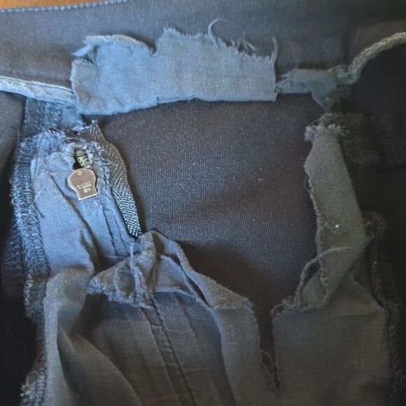 J. Crew Pixie Pants Black Skinny Ponte Knit Leggings Zip Pocket B3985 Size‎ 4 - Picture 7 of 12